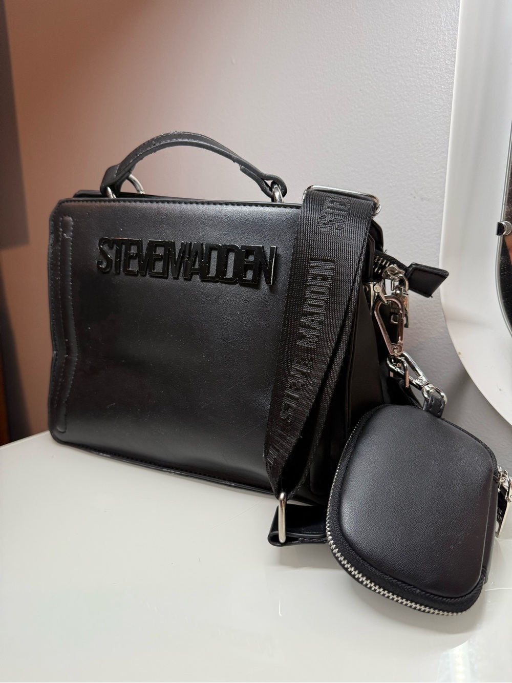Steve Madden Evelyn Bag with Removable Strap